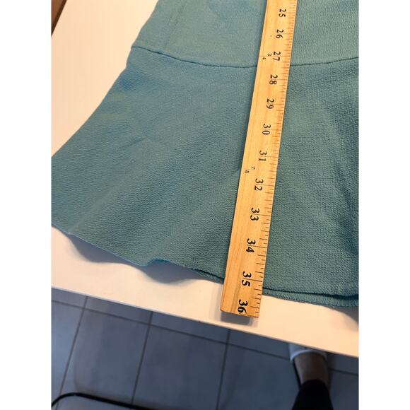 Armani Collezioni Green Round Neck Blazer Dress Size 6 - Picture 5 of 5